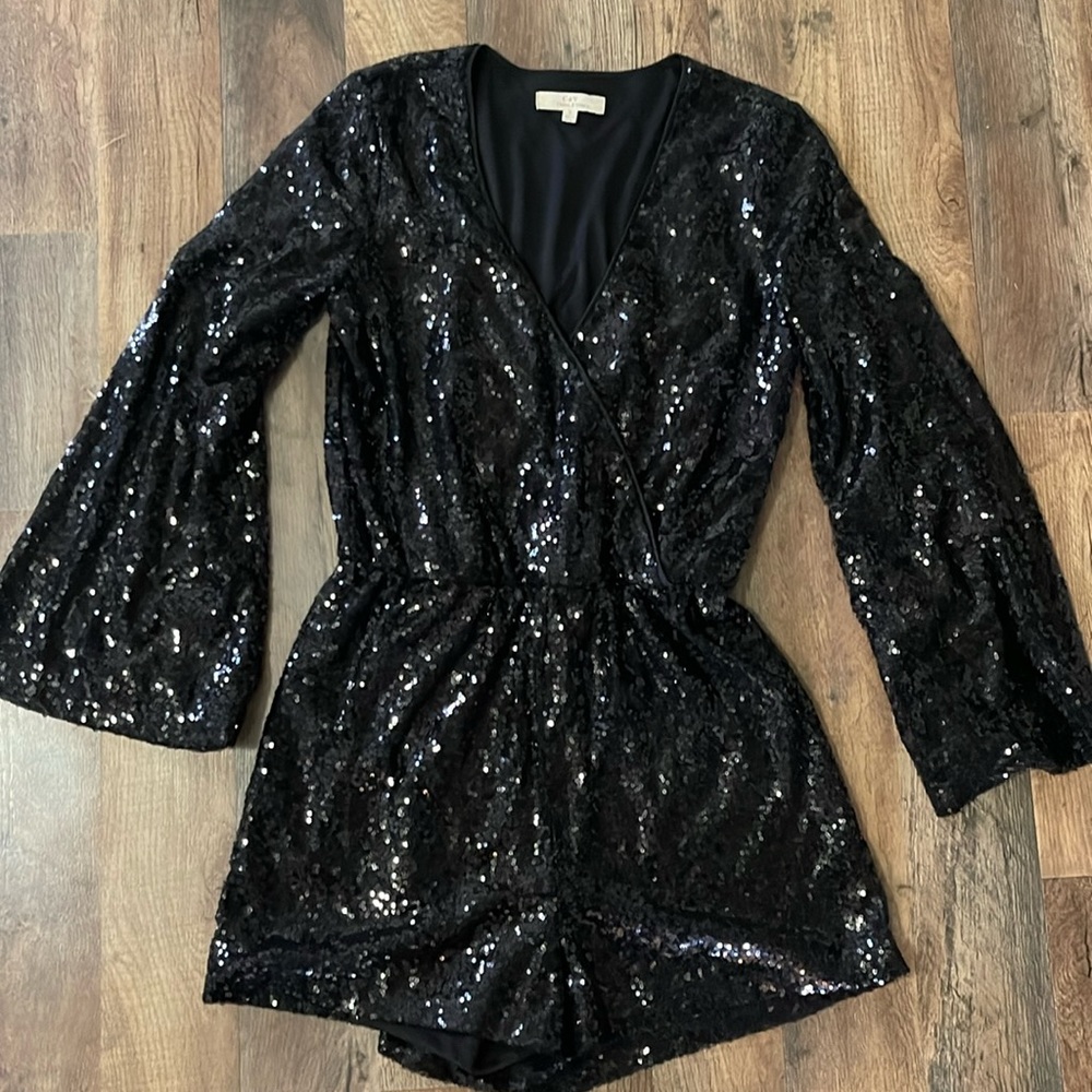 Sequin romper size small